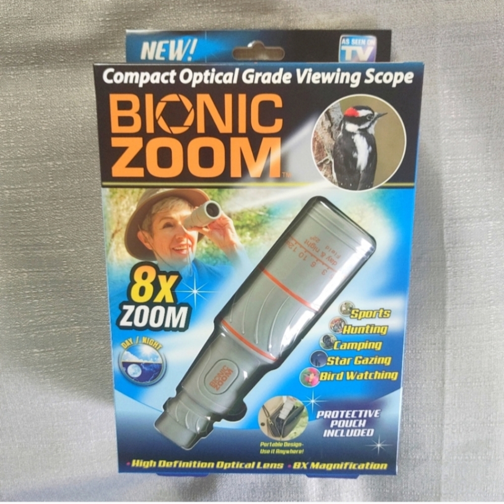 Bionic Zoom Day/Night Compact Scope 8x Zoom New in Box!